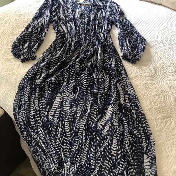 H&M Dresses & Skirts - Sheer Summer Maxi Dress with skirt lining.